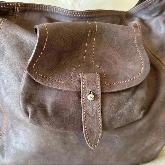 Sofia C Italy Leather Large Shoulder Bag - Picture 13 of 14